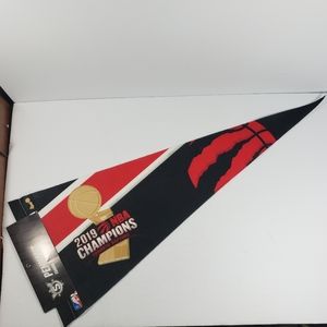 Toronto Raptors Champions 2019 Full Size Pennant